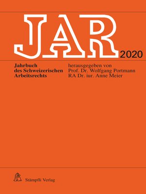 cover image of JAR 2020